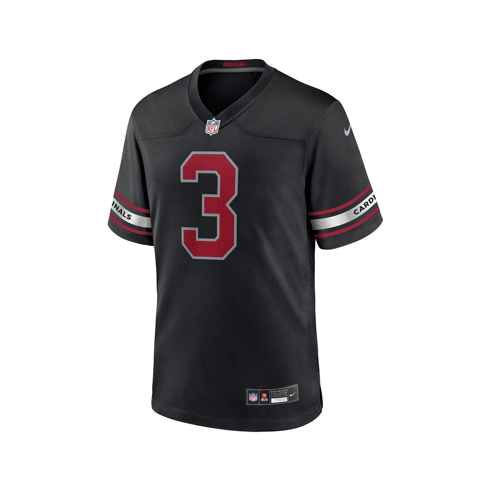 Mens Arizona Cardinals Budda Baker Black Game Jersey