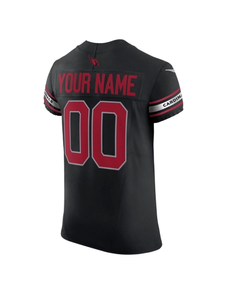 Mens Arizona Cardinals Black Vapor F.U.S.E. Elite Custom Jersey