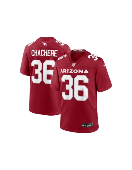 Mens Arizona Cardinals Andre Chachere Cardinal Team Game Jersey