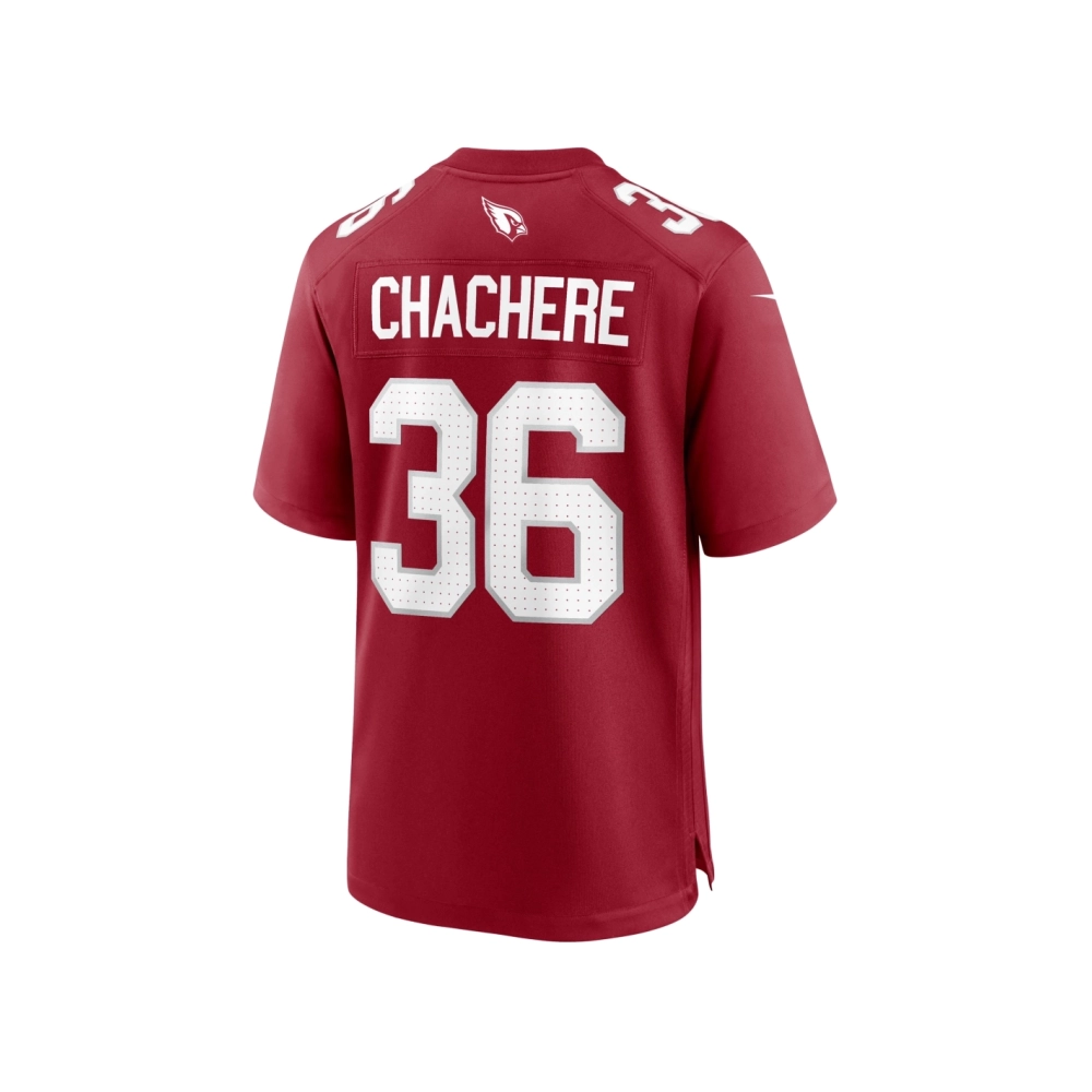 Mens Arizona Cardinals Andre Chachere Cardinal Team Game Jersey