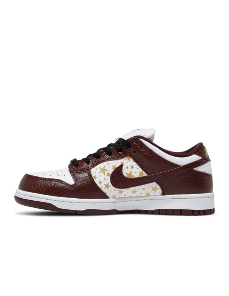 SUPREME X DUNK LOW OG SB QS BARKROOT BROWN,Dunk SB,NIKE SHOES Reps