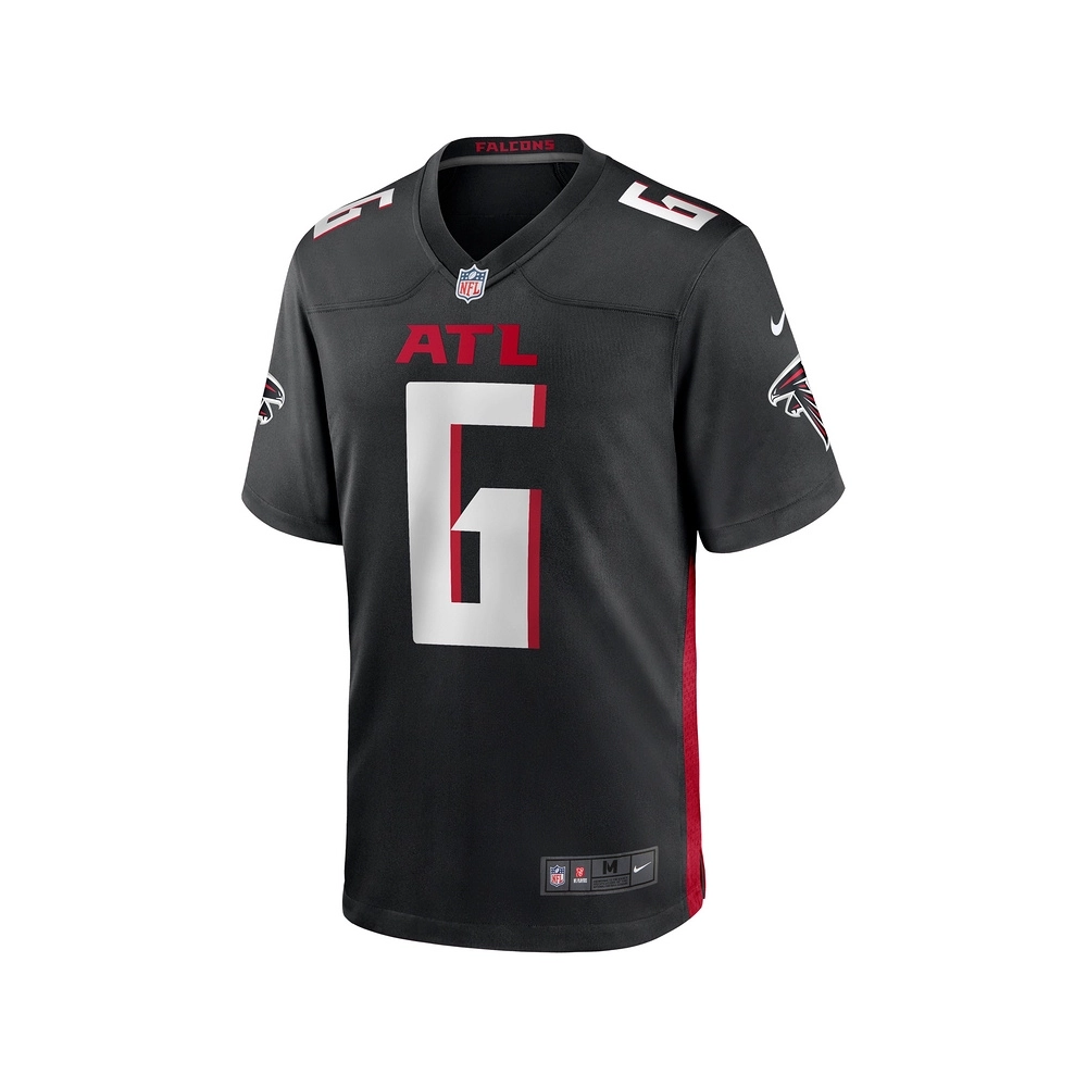 Mens Atlanta Falcons Younghoe Koo Black Team Game Jersey