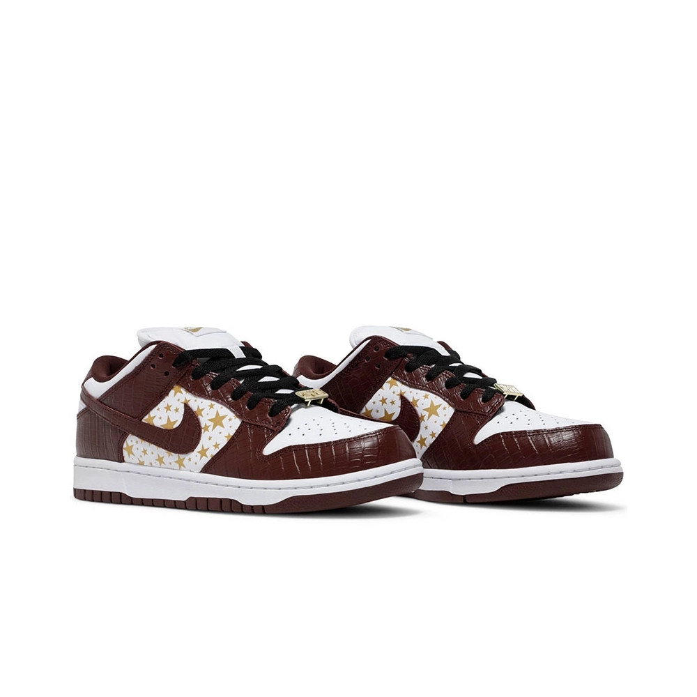 SUPREME X DUNK LOW OG SB QS BARKROOT BROWN,Dunk SB,NIKE SHOES Reps