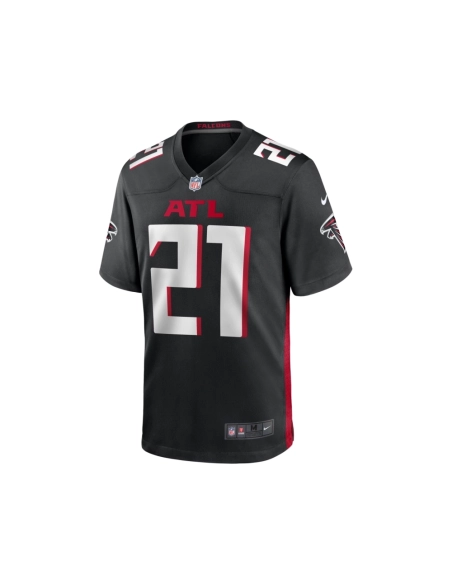 Mens Atlanta Falcons Todd Gurley II Black Game Player Jersey