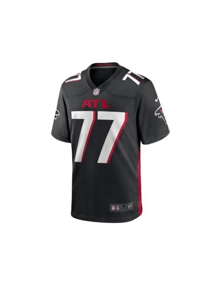 Mens Atlanta Falcons Storm Norton Black Game Jersey