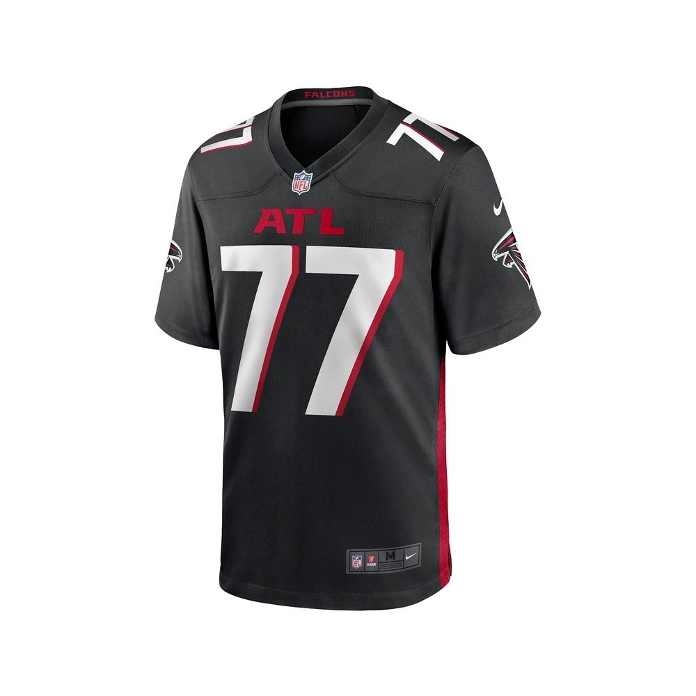 Mens Atlanta Falcons Storm Norton Black Game Jersey