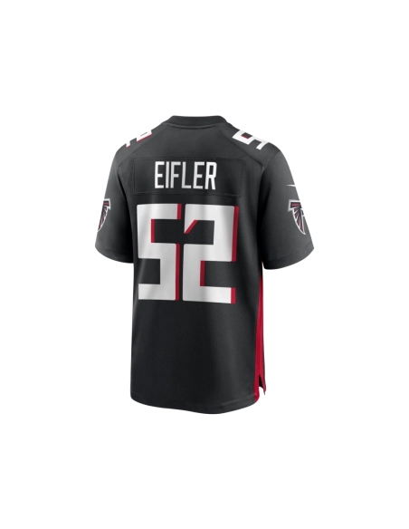 Mens Atlanta Falcons Milo Eifler Black Game Jersey