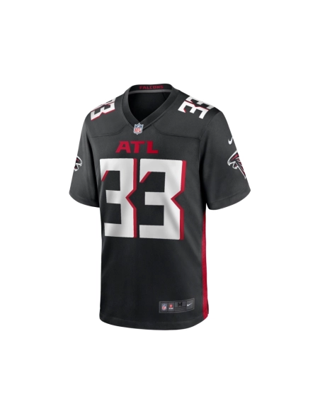 Mens Atlanta Falcons Michael Turner Black Game Retired Player Jersey