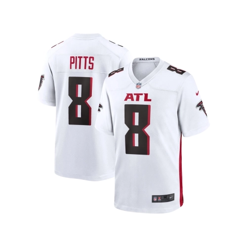 Mens Atlanta Falcons Kyle Pitts White Game Player Jersey