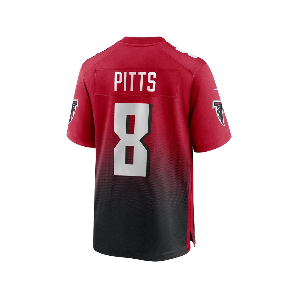 Mens Atlanta Falcons Kyle Pitts Red Alternate Game Jersey