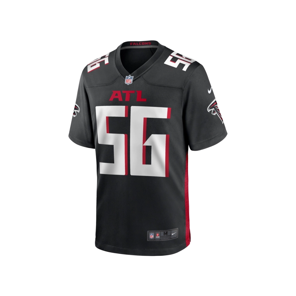 Mens Atlanta Falcons Jovaughn Gwyn Black Team Game Jersey