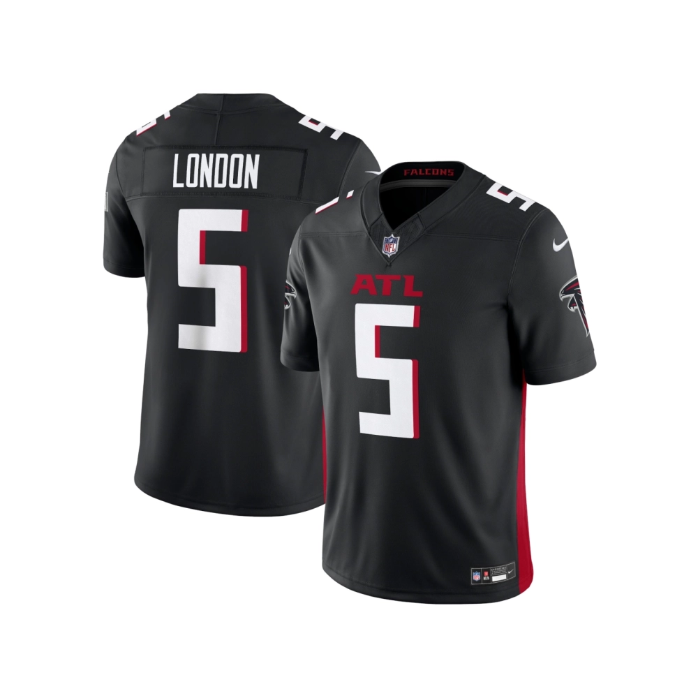 Mens Atlanta Falcons Drake London Black Vapor F.U.S.E. Limited Jersey