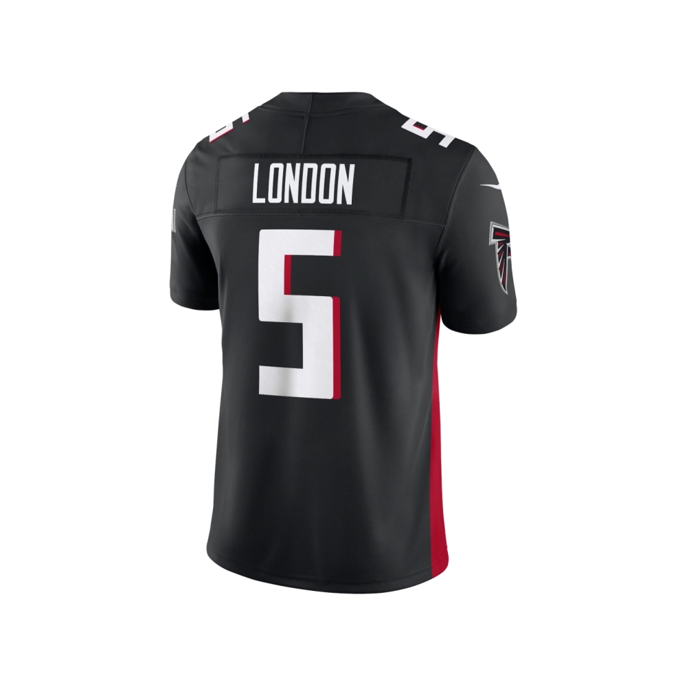 Mens Atlanta Falcons Drake London Black Vapor F.U.S.E. Limited Jersey
