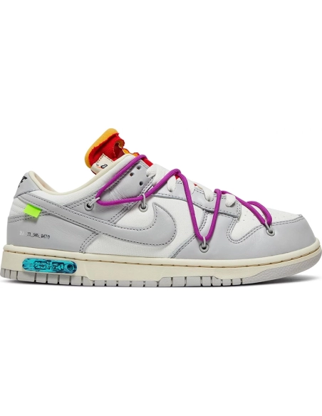 OffWhite x Dunk Low Lot 45 of 50,Dunk SB,NIKE SHOES Reps