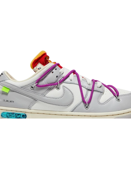 OffWhite x Dunk Low Lot 45 of 50,Dunk SB,NIKE SHOES Reps