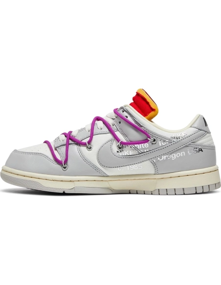 OffWhite x Dunk Low Lot 45 of 50,Dunk SB,NIKE SHOES Reps