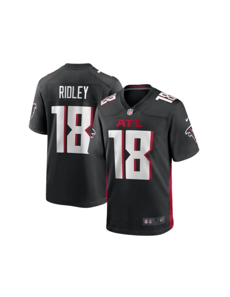 Mens Atlanta Falcons Calvin Ridley Black Game Player Jersey