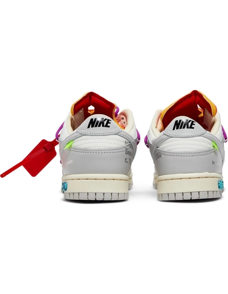 OffWhite x Dunk Low Lot 45 of 50,Dunk SB,NIKE SHOES Reps