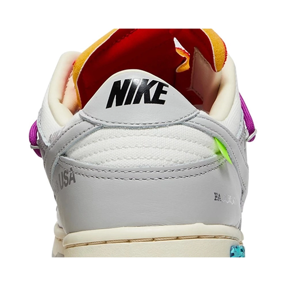 OffWhite x Dunk Low Lot 45 of 50,Dunk SB,NIKE SHOES Reps