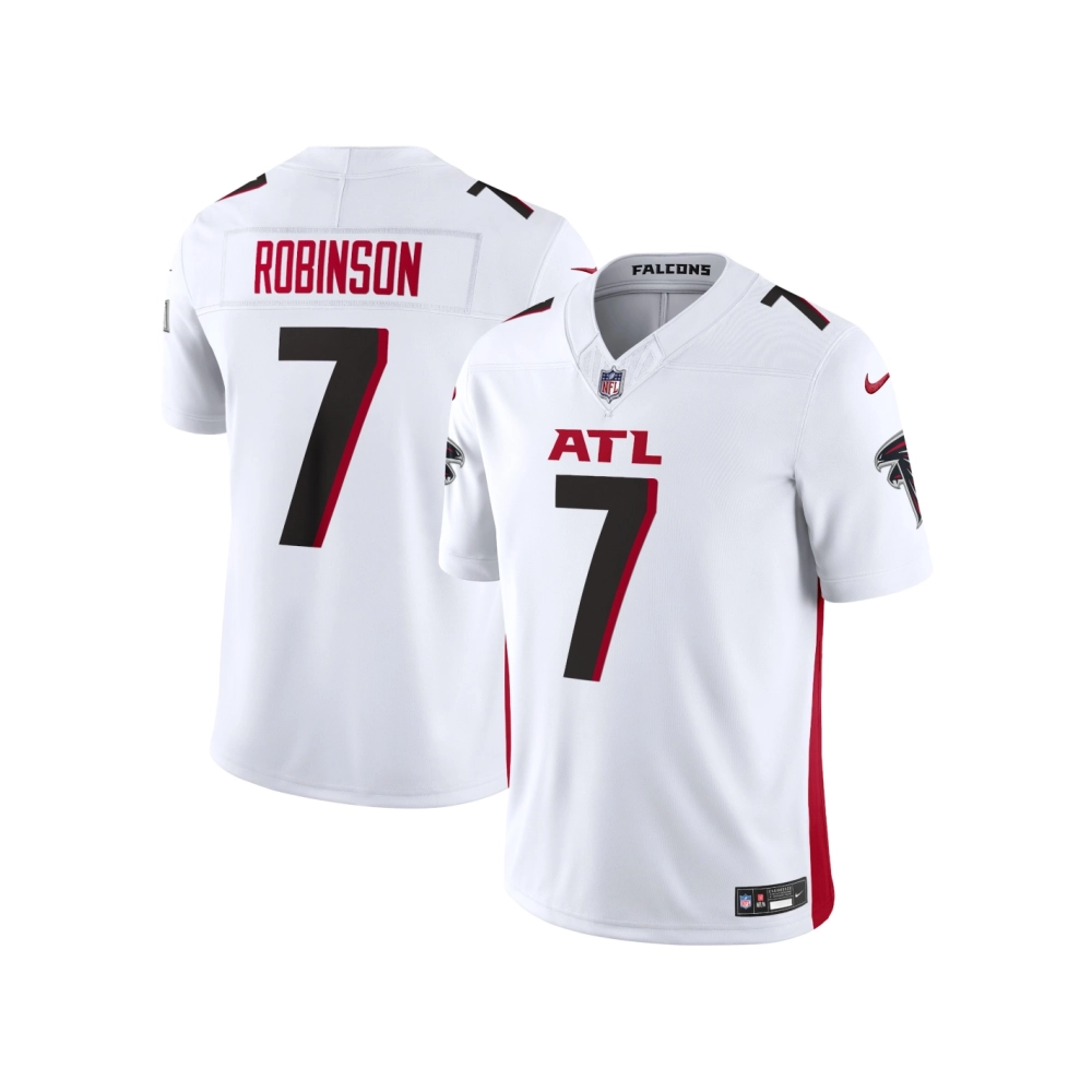 Mens Atlanta Falcons Bijan Robinson White Vapor F.U.S.E. Limited Jersey