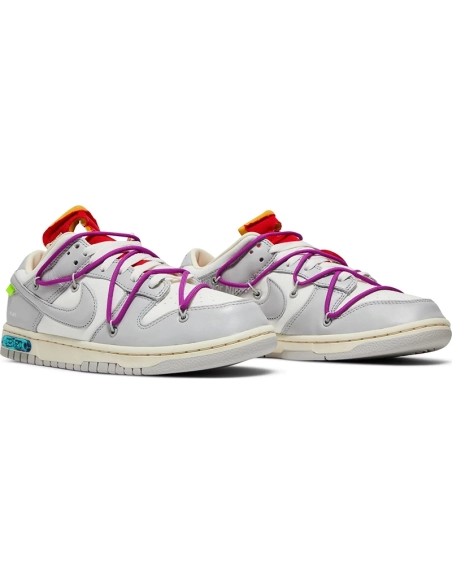 OffWhite x Dunk Low Lot 45 of 50,Dunk SB,NIKE SHOES Reps