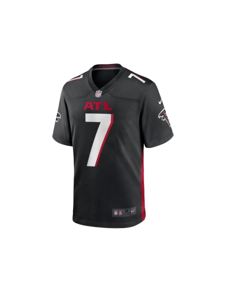 Mens Atlanta Falcons Bijan Robinson Black 2023 NFL Draft First Round Pick Game Jersey