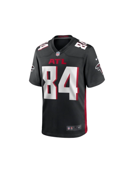 Mens Atlanta Falcons Alfred Jenkins Black Game Retired Player Jersey