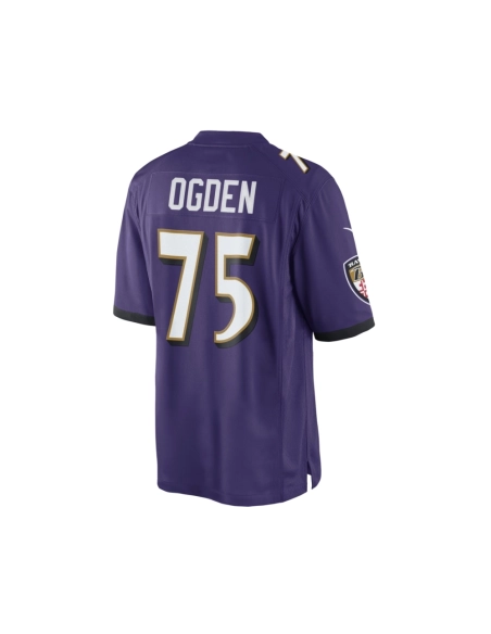 Mens Jonathan Ogden Purple Baltimore Ravens Retired Player Limited Jersey