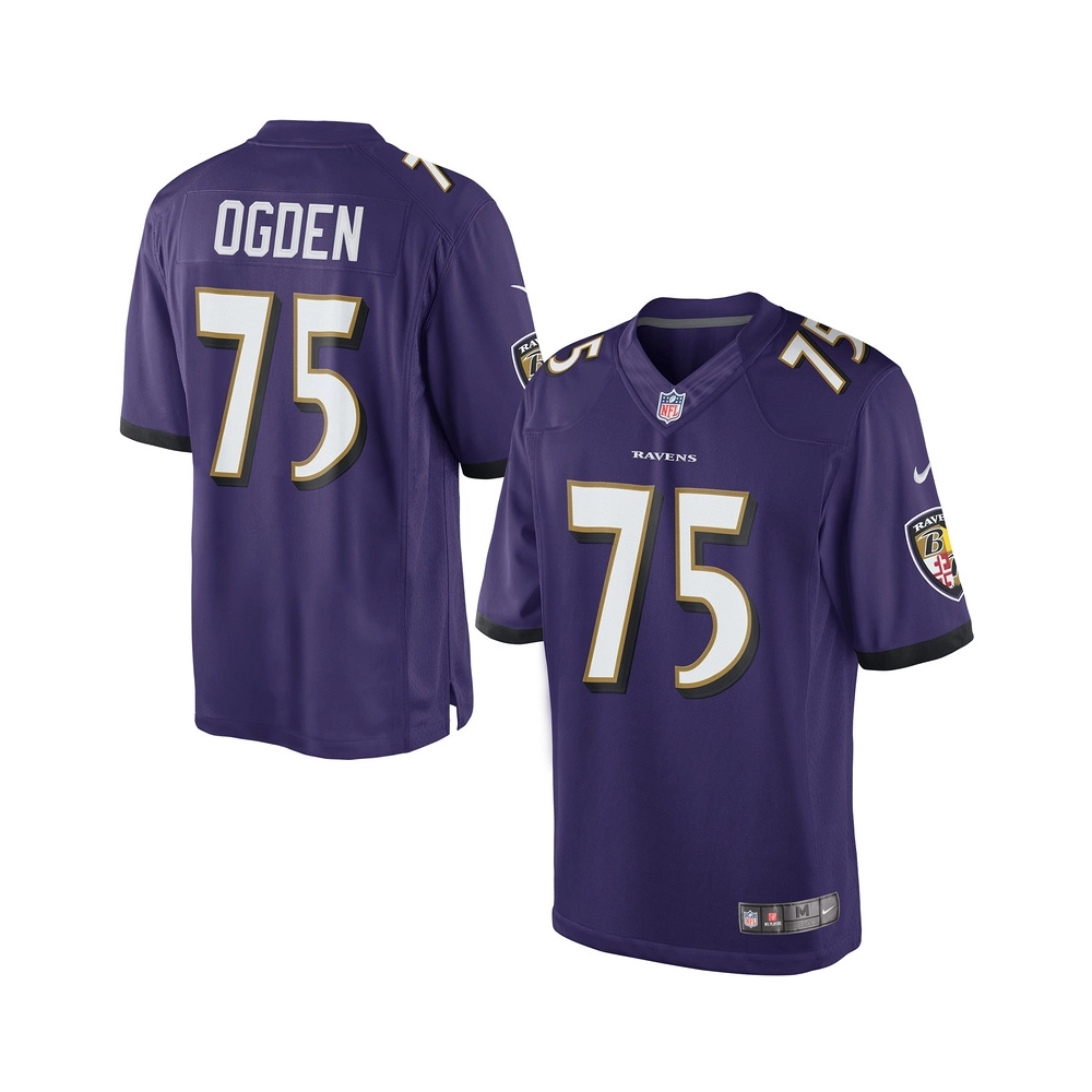Mens Jonathan Ogden Purple Baltimore Ravens Retired Player Limited Jersey