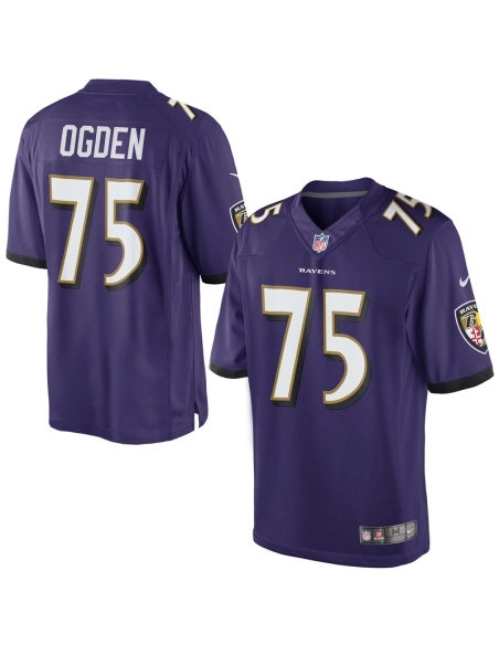 Mens Jonathan Ogden Purple Baltimore Ravens Retired Player Limited Jersey