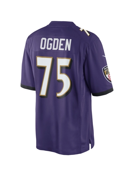 Mens Jonathan Ogden Purple Baltimore Ravens Retired Player Limited Jersey