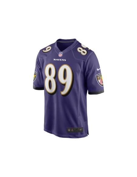 Mens Baltimore Ravens Steve Smith Sr. Purple Retired Player Game Jersey