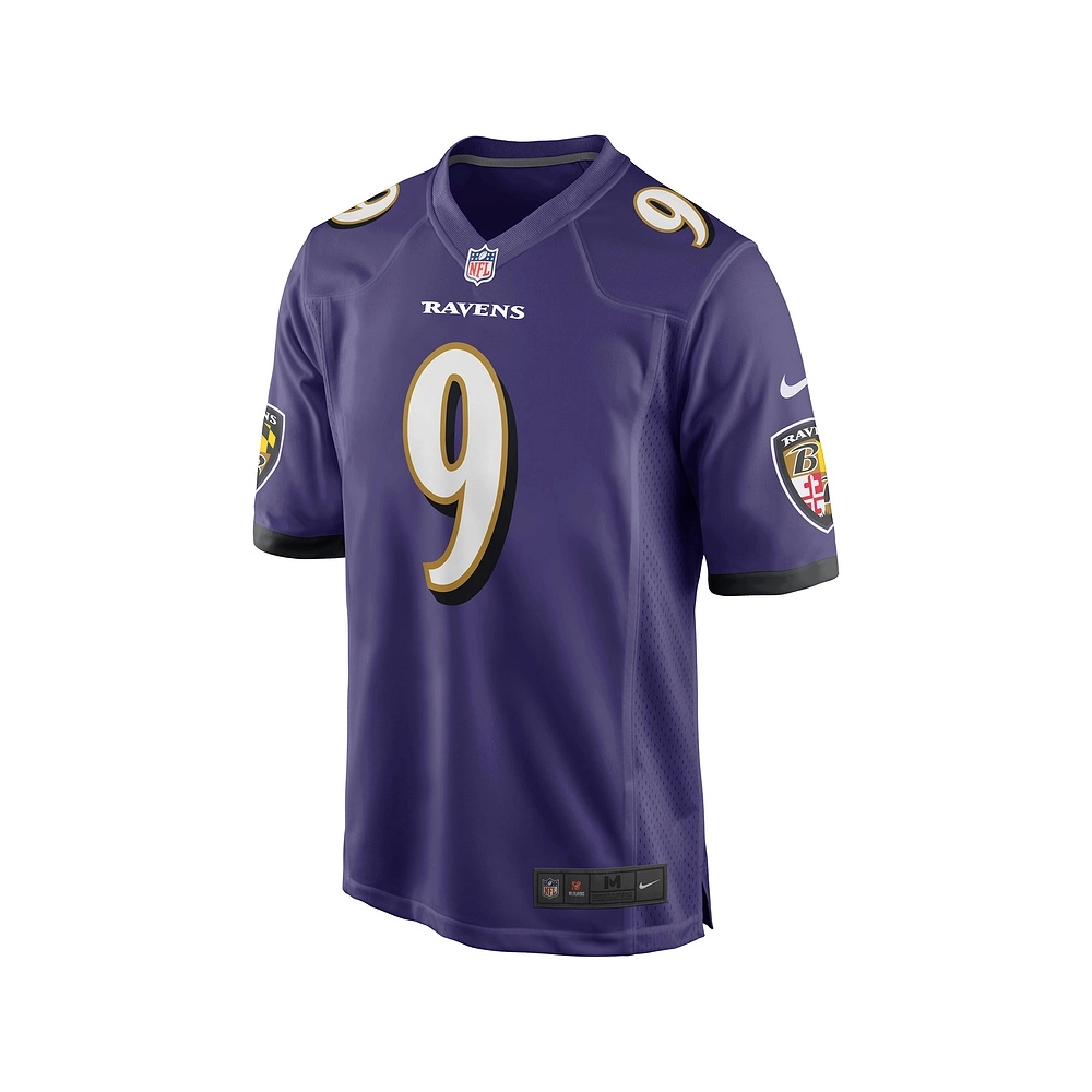 Mens Baltimore Ravens Steve McNair Purple Game Retired Player Jersey