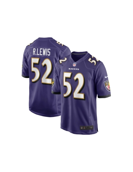 Mens Baltimore Ravens Ray Lewis Purple Retired Player Game Jersey