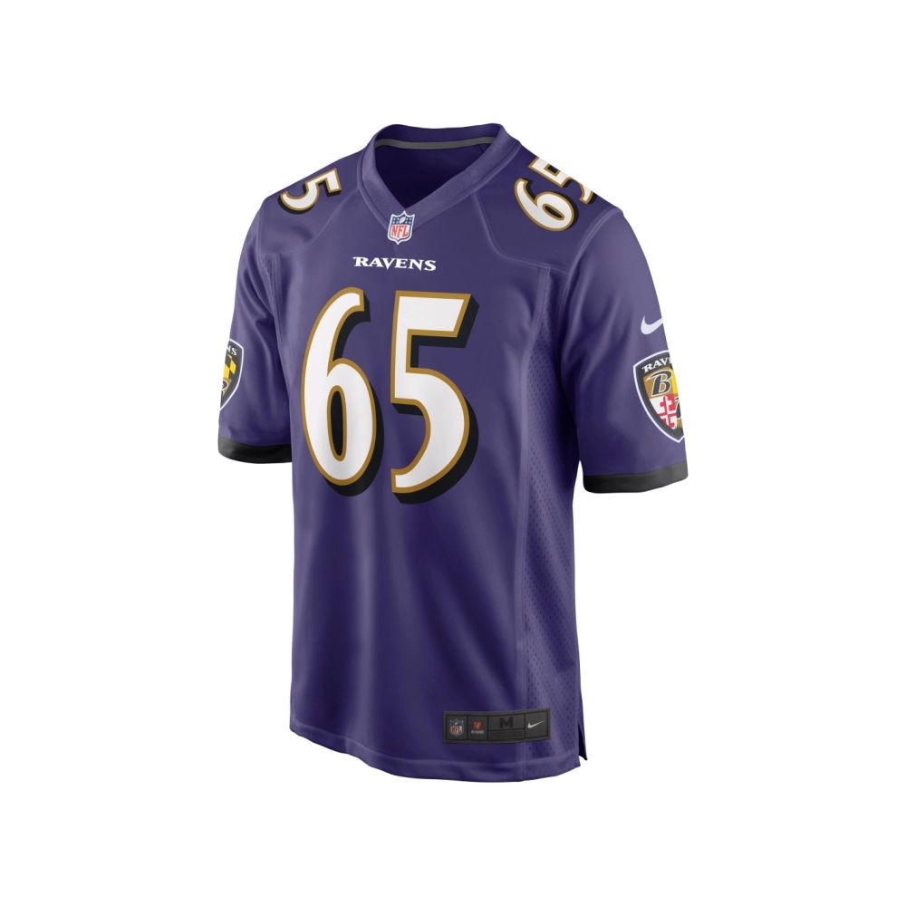 Mens Baltimore Ravens Patrick Mekari Purple Game Player Jersey