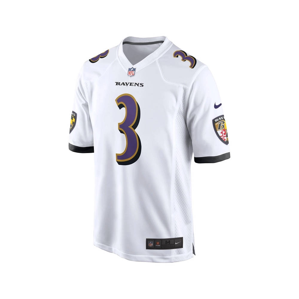 Mens Baltimore Ravens Odell Beckham Jr. White Game Jersey