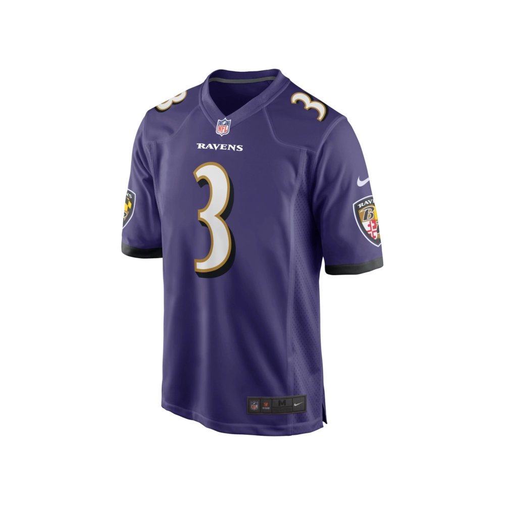 Mens Baltimore Ravens Odell Beckham Jr. Purple Game Jersey