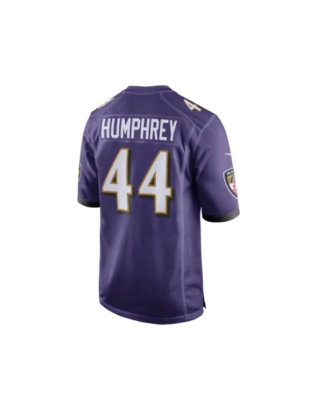 Mens Baltimore Ravens Marlon Humphrey Purple Player Game Jersey