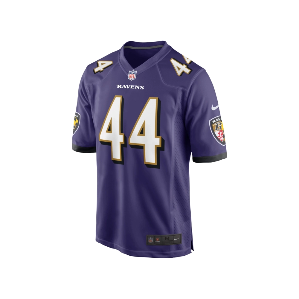Mens Baltimore Ravens Marlon Humphrey Purple Game Team Jersey