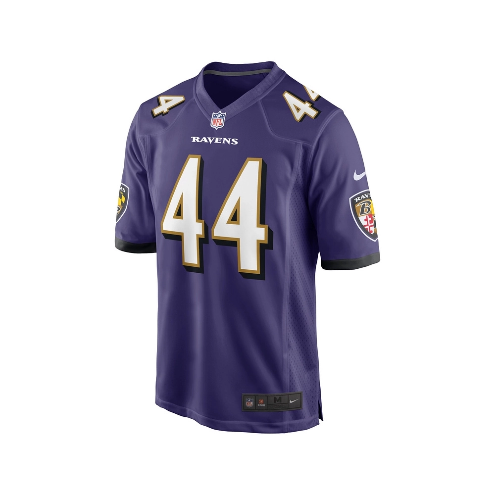 Mens Baltimore Ravens Marlon Humphrey Purple Game Team Jersey
