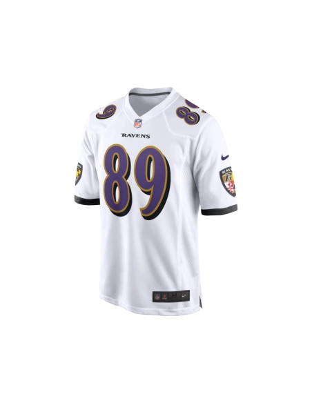 Mens Baltimore Ravens Mark Andrews White Game Jersey