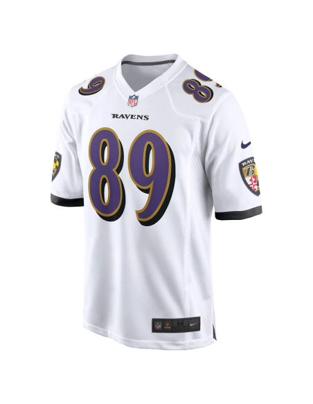 Mens Baltimore Ravens Mark Andrews White Game Jersey