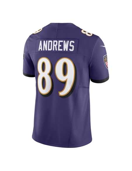Mens Baltimore Ravens Mark Andrews Purple Vapor F.U.S.E. Limited Jersey