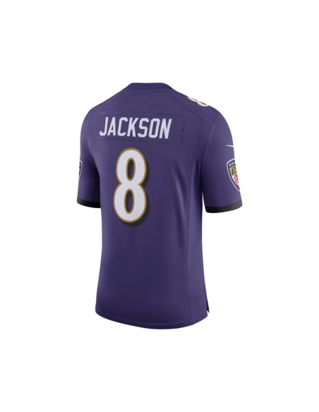 Mens Baltimore Ravens Lamar Jackson Purple Speed Machine Limited Jersey