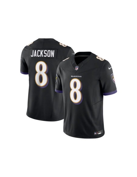 Mens Baltimore Ravens Lamar Jackson Black Vapor F.U.S.E. Limited Jersey