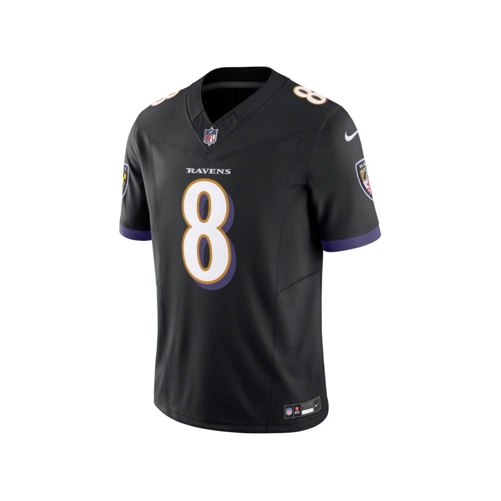 Mens Baltimore Ravens Lamar Jackson Black Vapor F.U.S.E. Limited Jersey