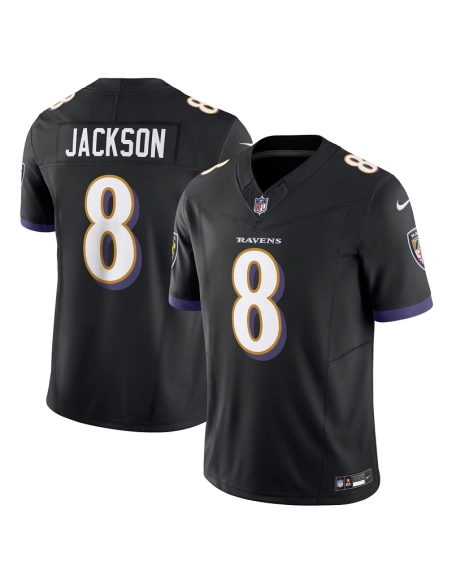 Mens Baltimore Ravens Lamar Jackson Black Vapor F.U.S.E. Limited Jersey
