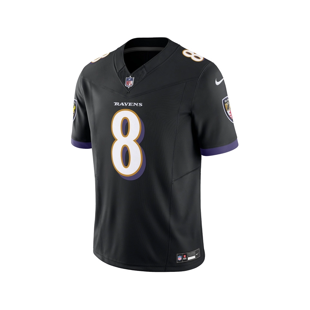 Mens Baltimore Ravens Lamar Jackson Black Vapor F.U.S.E. Limited Jersey