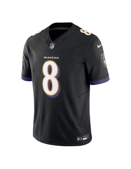 Mens Baltimore Ravens Lamar Jackson Black Vapor F.U.S.E. Limited Jersey