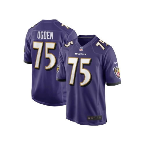 Mens Baltimore Ravens Jonathan Ogden Purple Retired Player Game Jersey